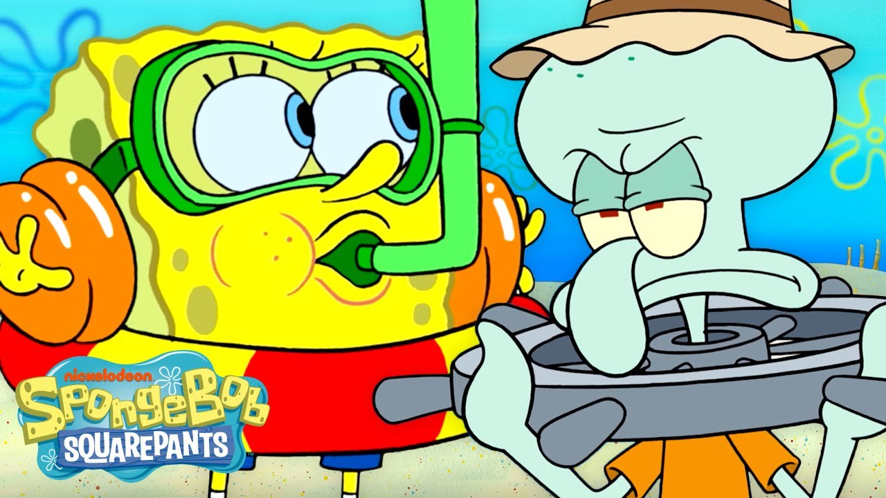 Mr. Krabs SHIPS SpongeBob & Squidward 🚢 | Full Scene | @SpongeBobOfficial
