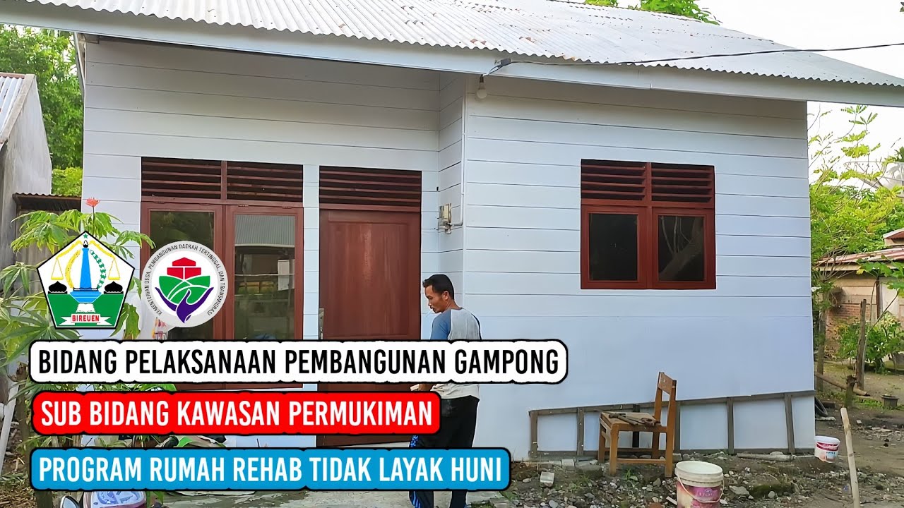 Rumah Rehab dari Dana Desa (DD) Gampong Juli Meunasah Tambo Kec. Juli