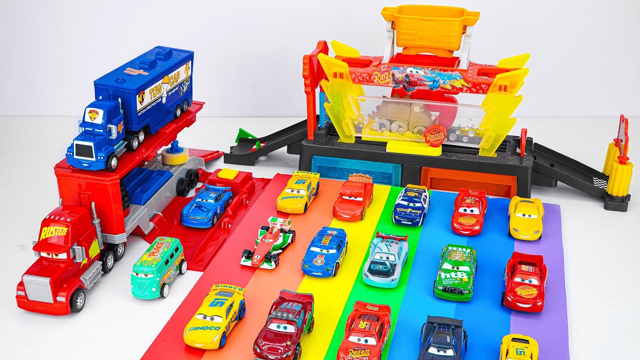 Lightning McQueen Super Unboxing 🚗💨 | Disney Cars Lightning McQueen Launch & Race Playset #mcqueen