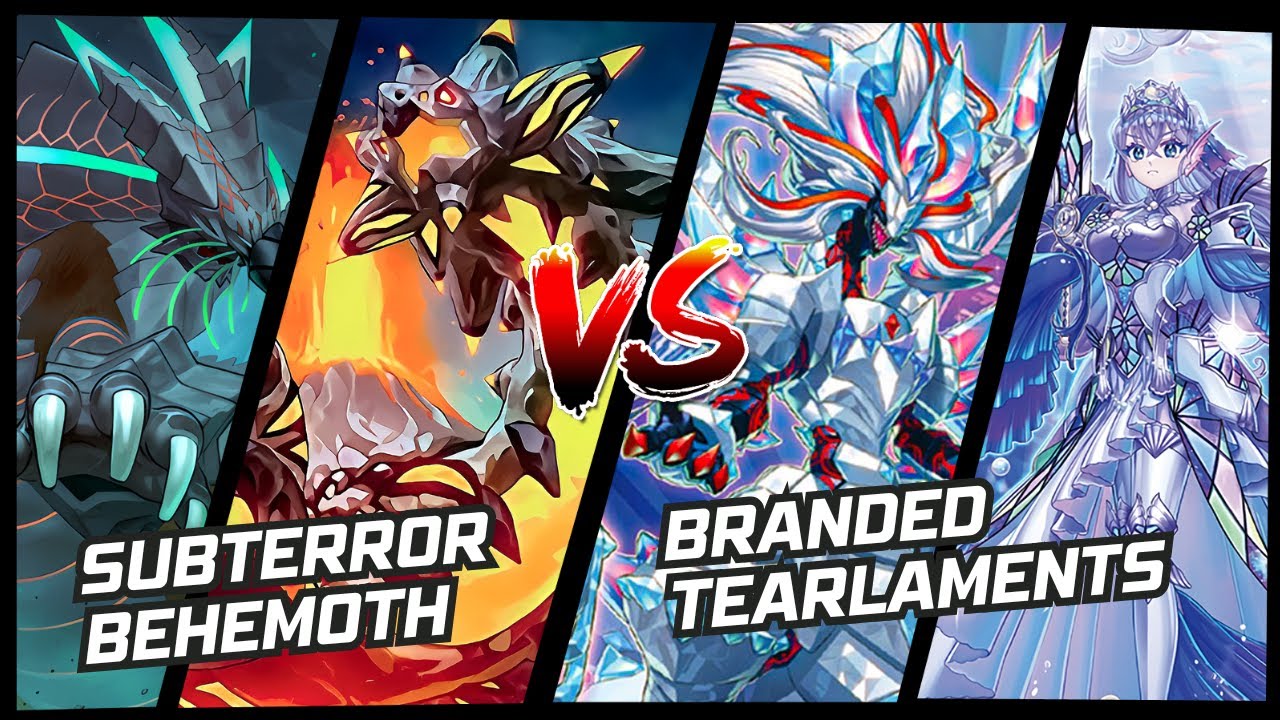 SUBTERROR BEHEMOTH vs BRANDED TEARLAMENTS‼️ One-Shot Duel + Decklist 🔥 Yu-Gi-Oh! Master Duel Ranked