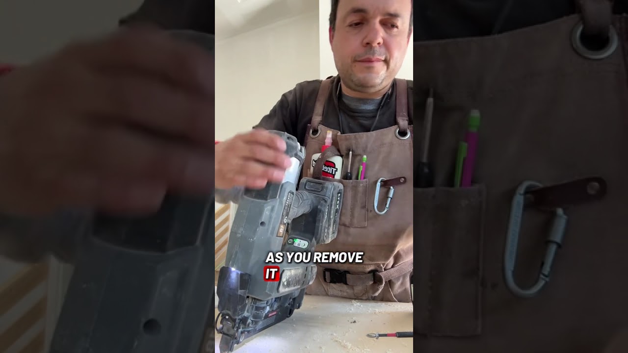 How to refill your flex tool cordless nailer