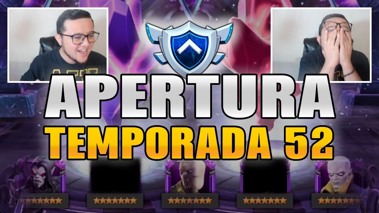 ¡TEMPORADA 52 RESULTADOS Y APERTURA! | MCOC