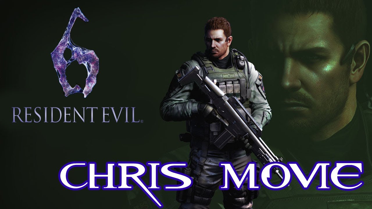 Resident Evil 6 'Chris All Cutscenes Movie' TRUE-HD QUALITY
