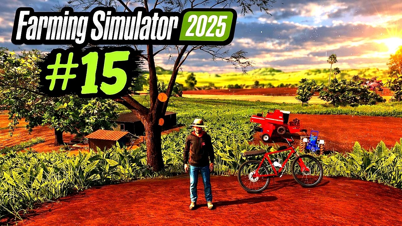 Subimos a Sede da Fazenda… e Trouxemos a Nova Xodózinha! 🚲🔥 | FS25 #15