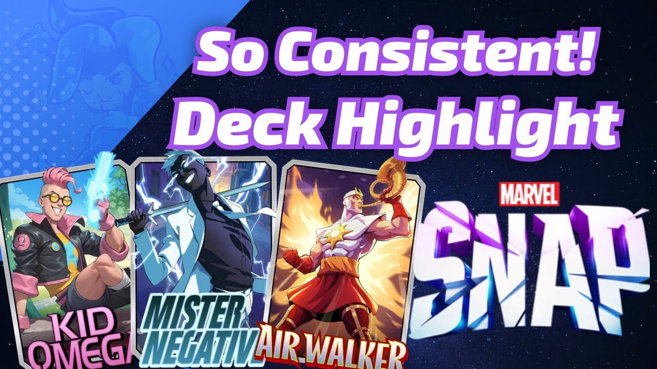 Mister Negative LOVES Air Walker for CONSISTENCY! | Marvel SNAP Deck Highlight