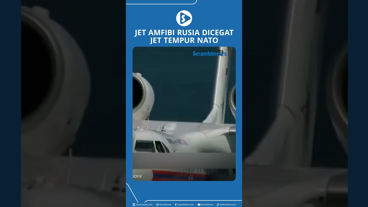 Jet Amfibi Rusia Dicegat Jet Tempur NATO