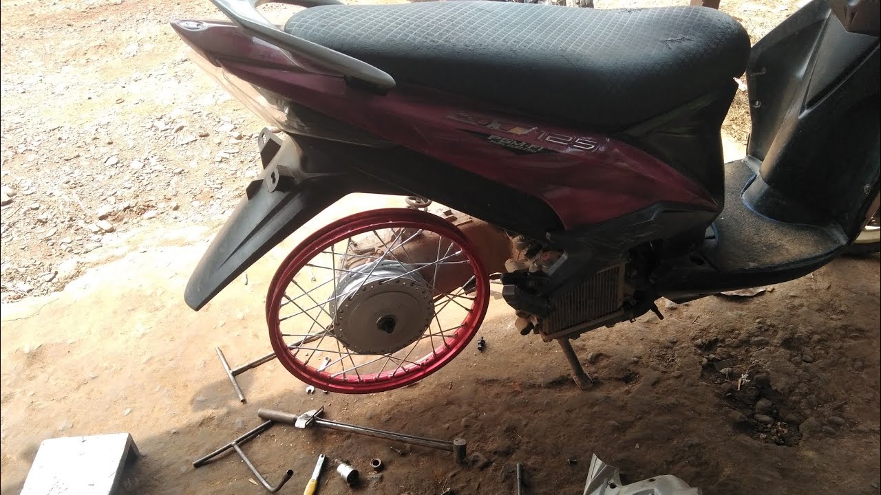 Cara pasang dan ukuran jari jari pelg Xeon ring 17 belakang