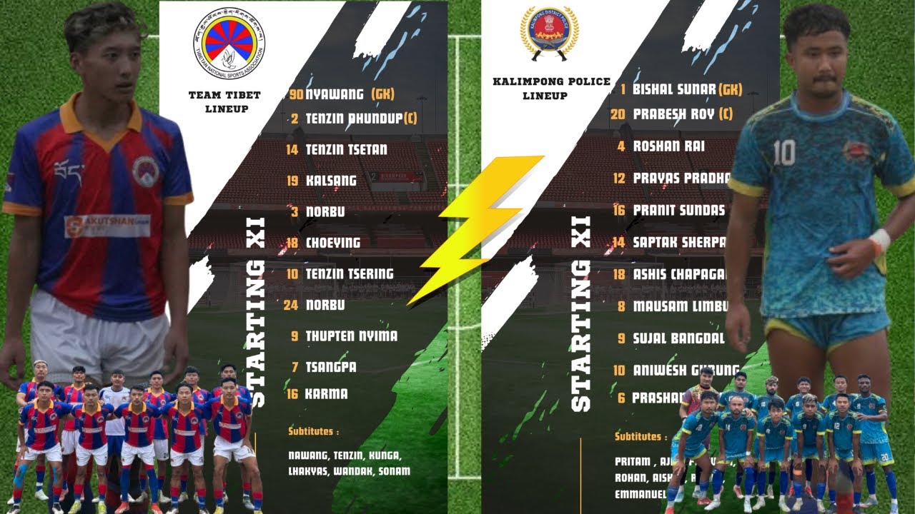 🔥TEAM TIBET v/s KALIMPONG POLICE 1ST Semifinal Match At Kalimpong 79th Independence Tournament 2025