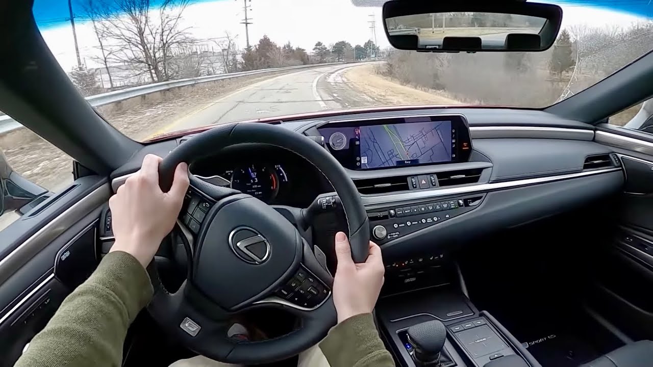 2021 Lexus ES 250 AWD F Sport - POV Test Drive (Binaural Audio)