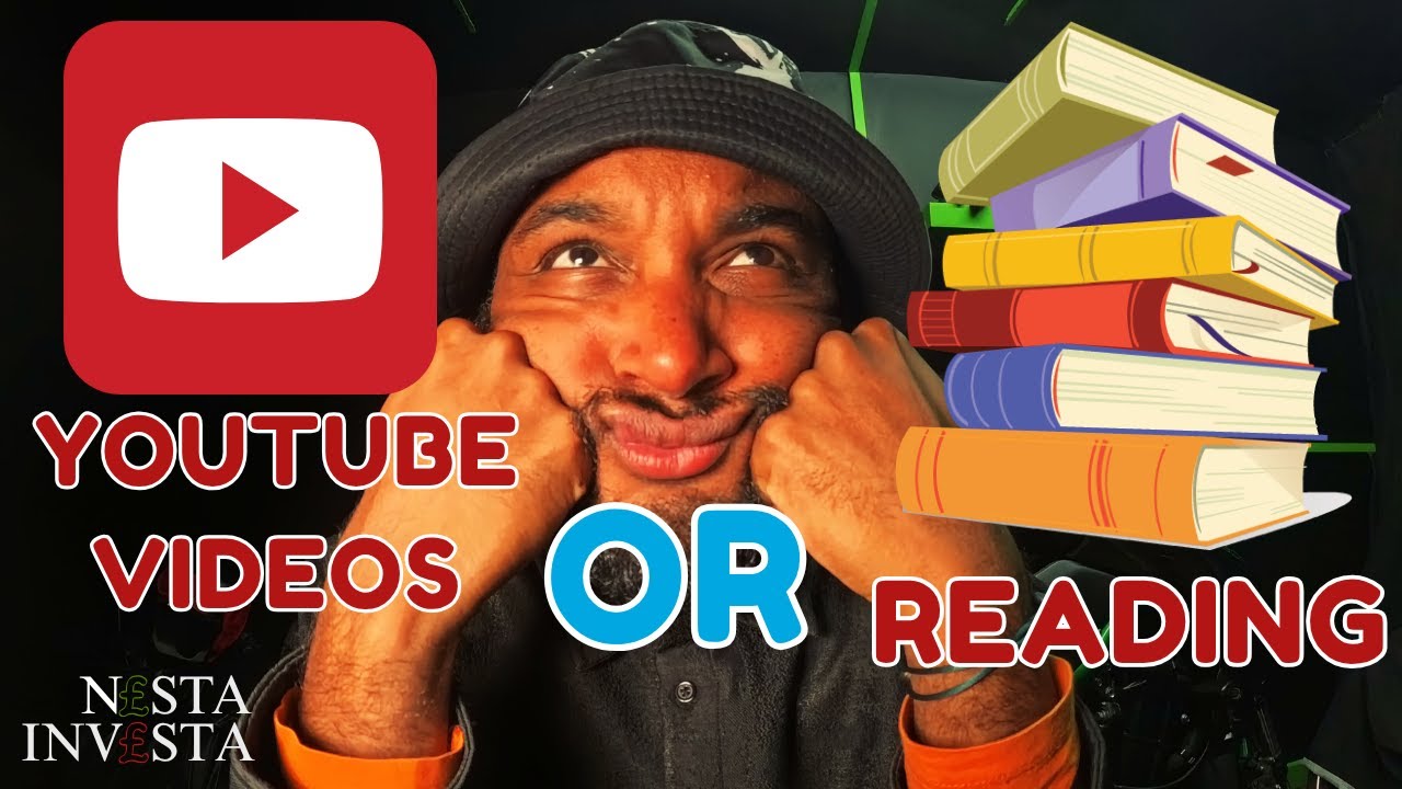 You can learn quicker from YOUTUBE than INVESTMENT BOOKS
