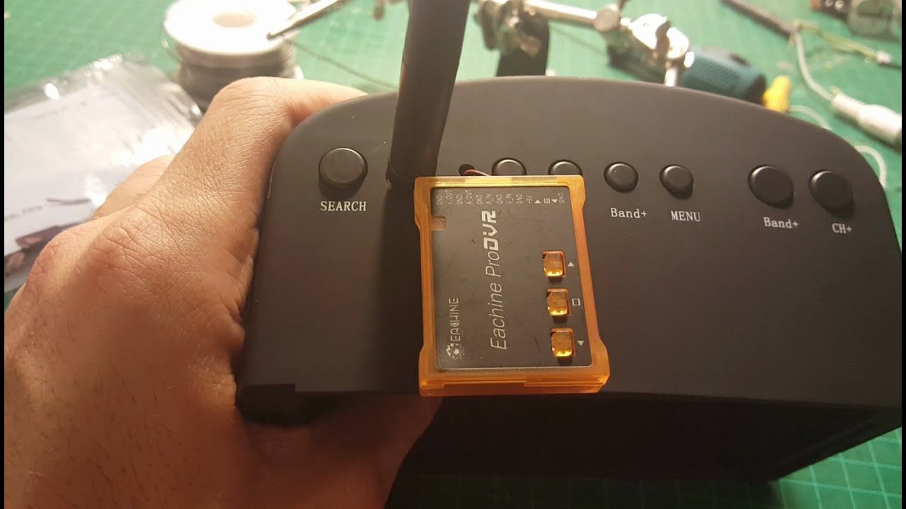Adding DVR to the Eachine EV800 in less than 10 minutes guide