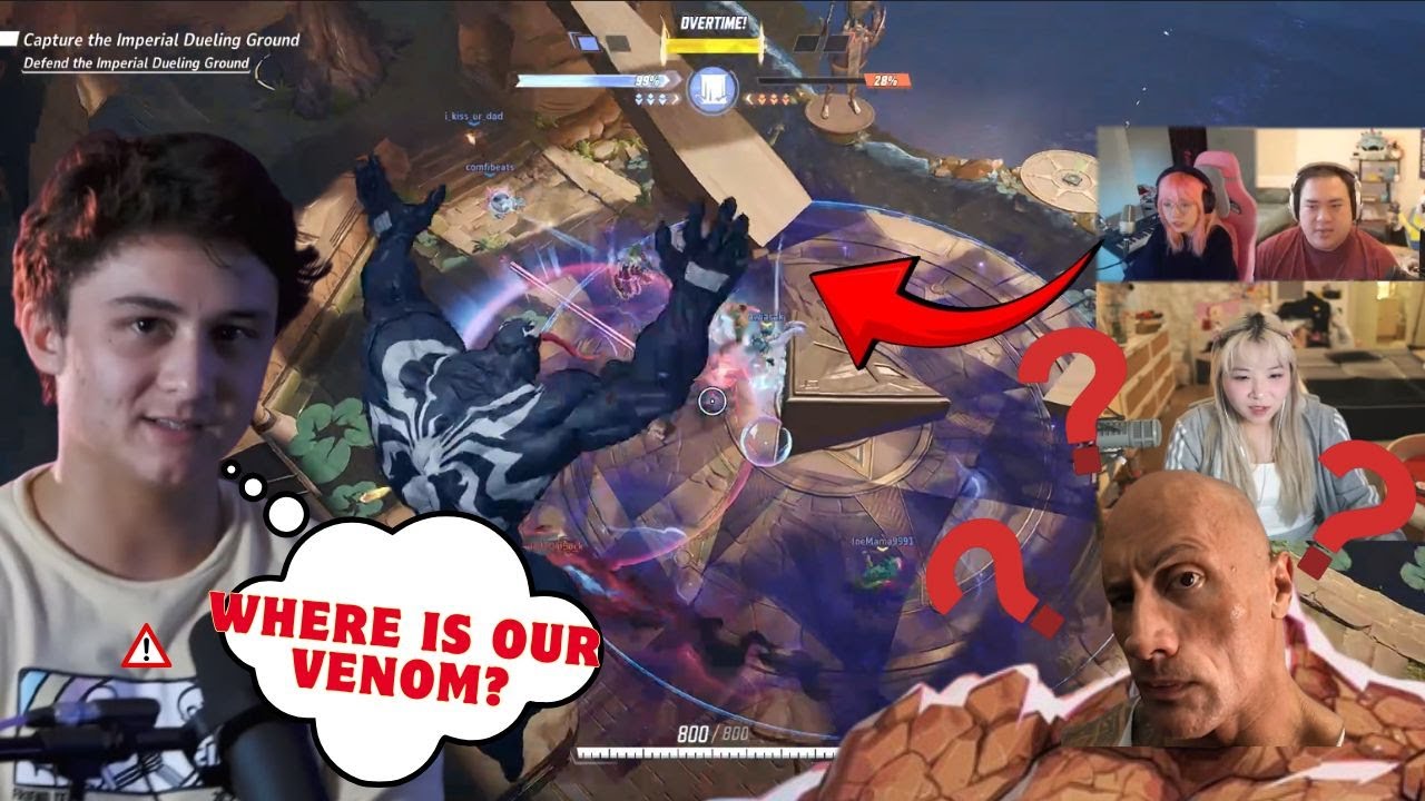 Michael Reeves Nasty Rocket with Scarra's Clobbering Time & Yvonnie Venom Main ft Lilypichu Ariasaki