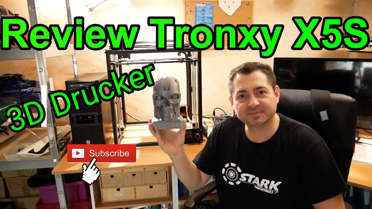 Tronxy X5S 3D Drucker - Review - Deutsch / German