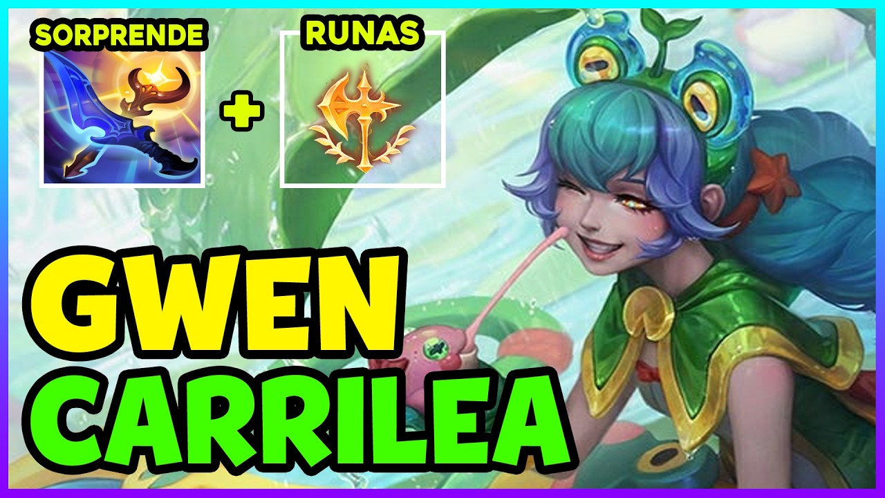 🔥 *DESTROZA* COMO JUGAR GWEN JUNGLA S16 GUÍA ESPAÑOL | TEMPORADA 15 LOL 2025