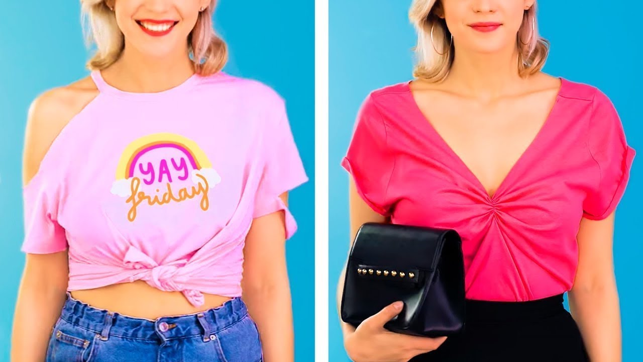 33 SPOSOBY NA PRZEROBIENIE TWOICH STARYCH T SHIRTÓW