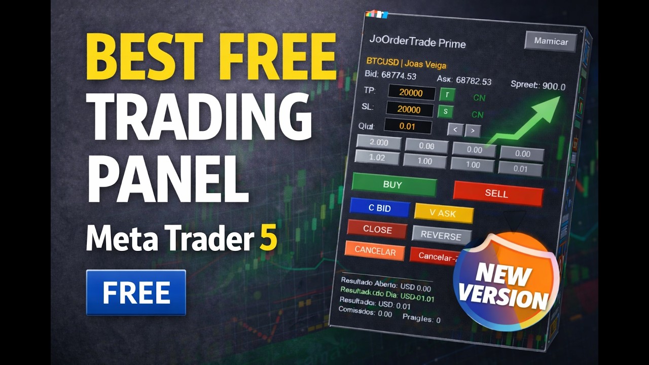 THE BEST FREE MT5 TRADING PANEL &ndash; New Version