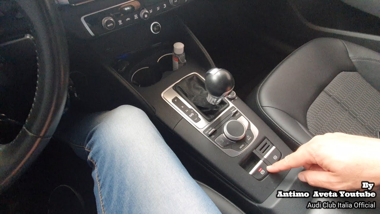 Audi A3 8V Intera Video Codifica ObdEleven:Sblocco Freno Stazionam. Senza Mettere il Piede sul Freno
