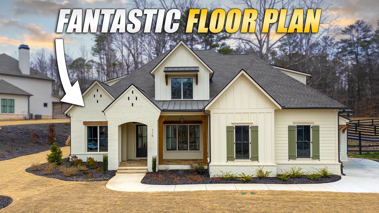 TOUR The BEST Floorplan in Malone's Pond: The Evans | Ball Ground GA