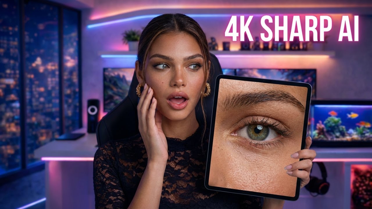 My SECRET Weapon for 4K SHARP Realistic AI Images - Blurry Images Are Costing You Deals