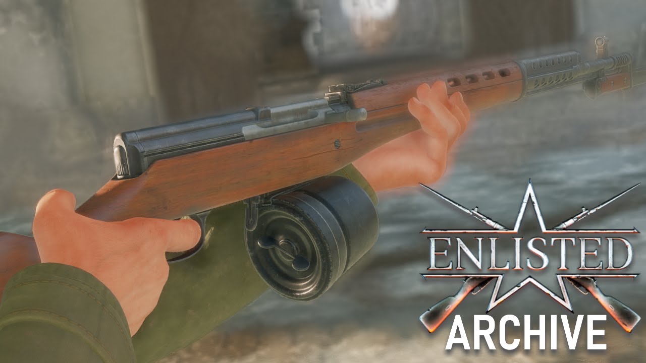 Enlisted Showcase - Tokarev SVT-40 (Bubnov & Skvortsov Drum Magazine)