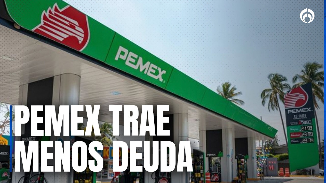 Pemex baja su deuda a 85 mil millones de dólares, el nivel más bajo en 11 años