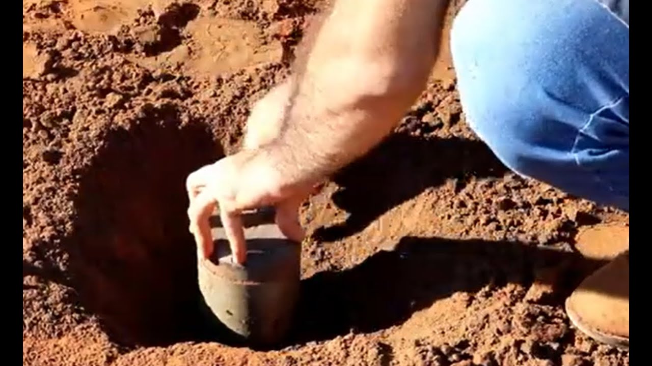 LABGEO - Determinação da massa específica aparente in situ (cilindro de cravação)