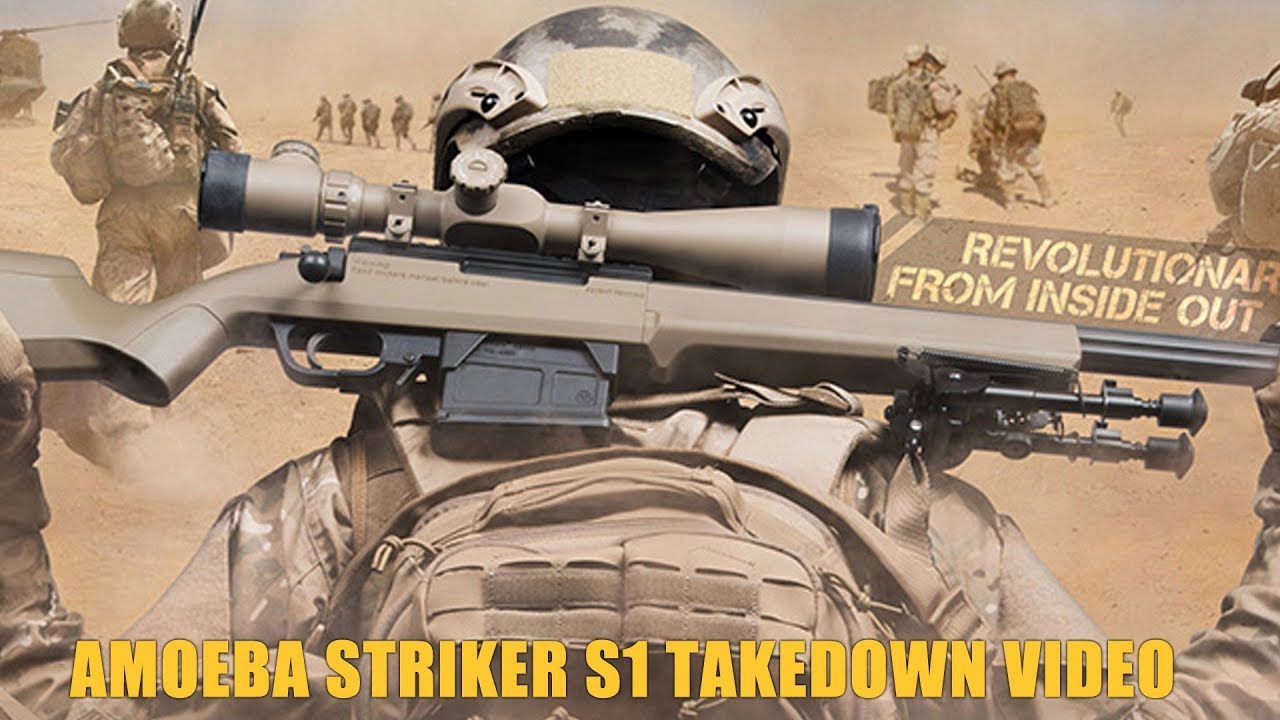Amoeba Airsoft Striker S1 Disassembly Video