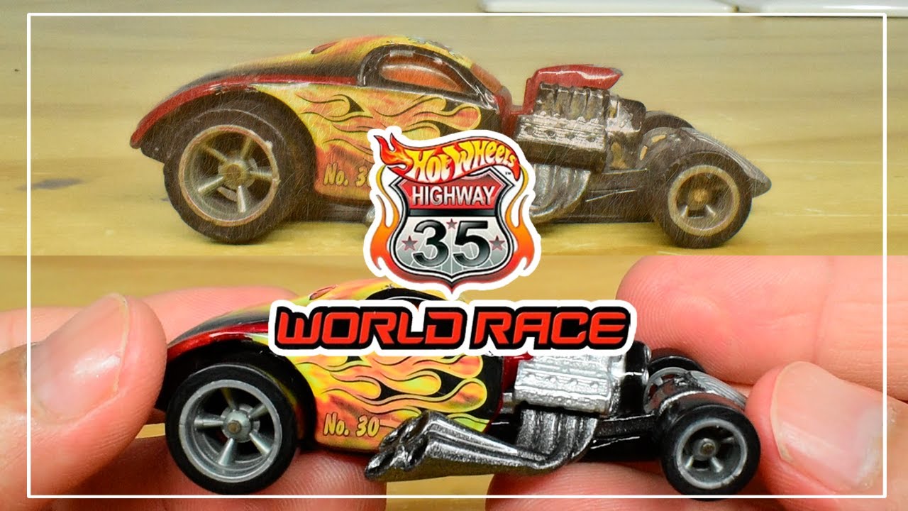 Restauracion de un Hot Wheels de Highway 35