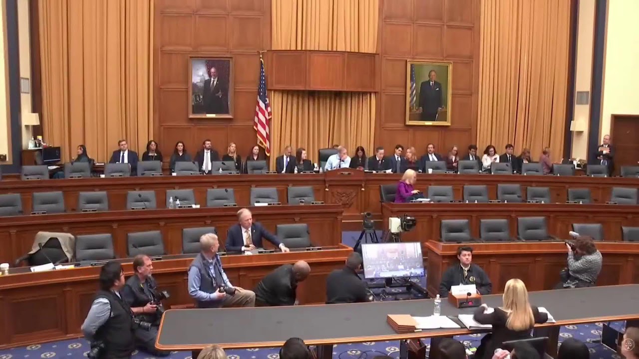 AG Pam Bondi testifies at DOJ hearing