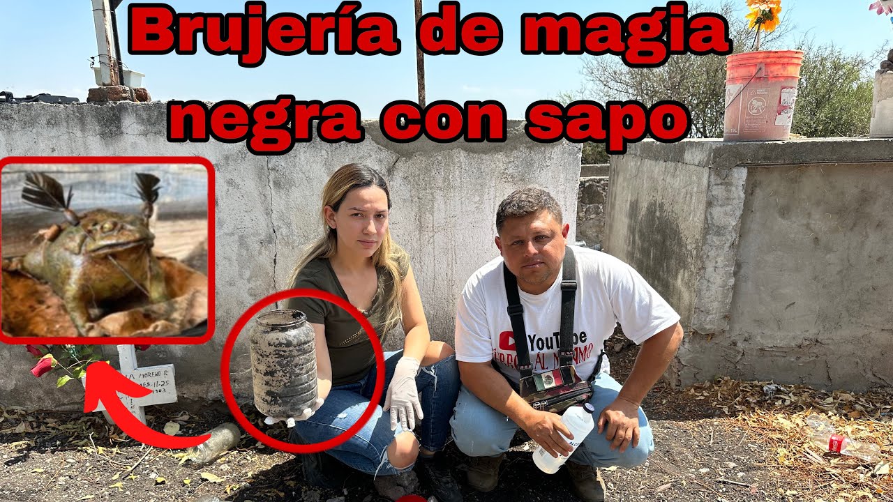 Brujería de magia negra con un sapo 🐸 😱