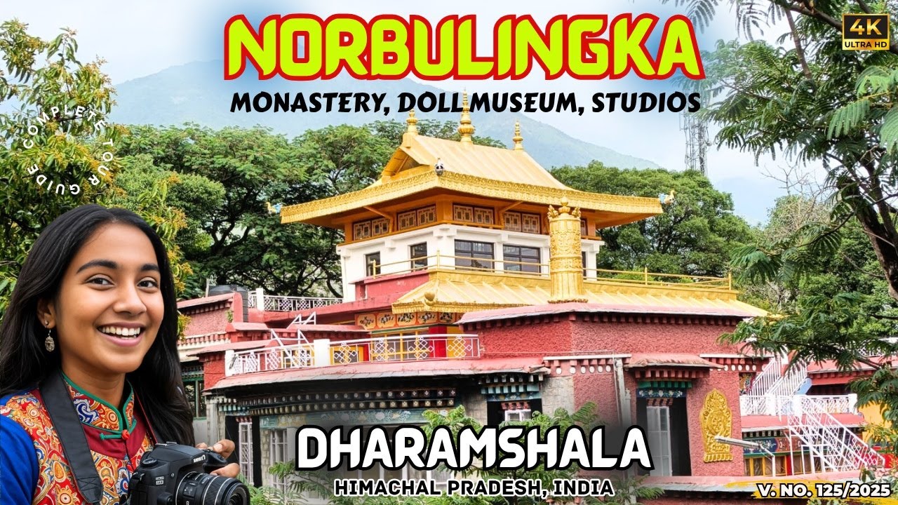 Norbulingka Dharamshala | Norbulingka Institute Dharamshala | Must Visit Place In Dharamshala #vlog