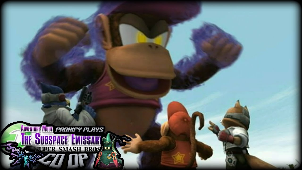 Giant Clone Diddy!! | Proxify Plays Co-op: SSBB Subspace Emissary
