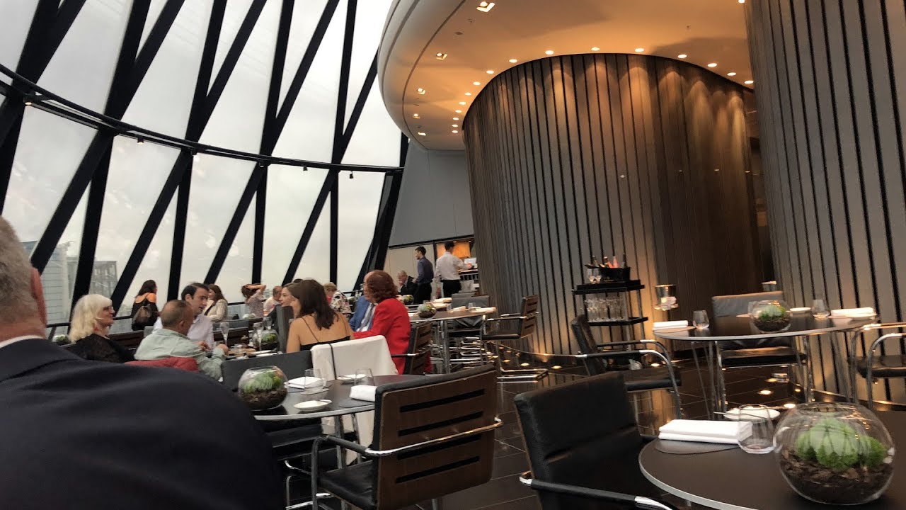Searcys at the Gherkin Restaurant in London