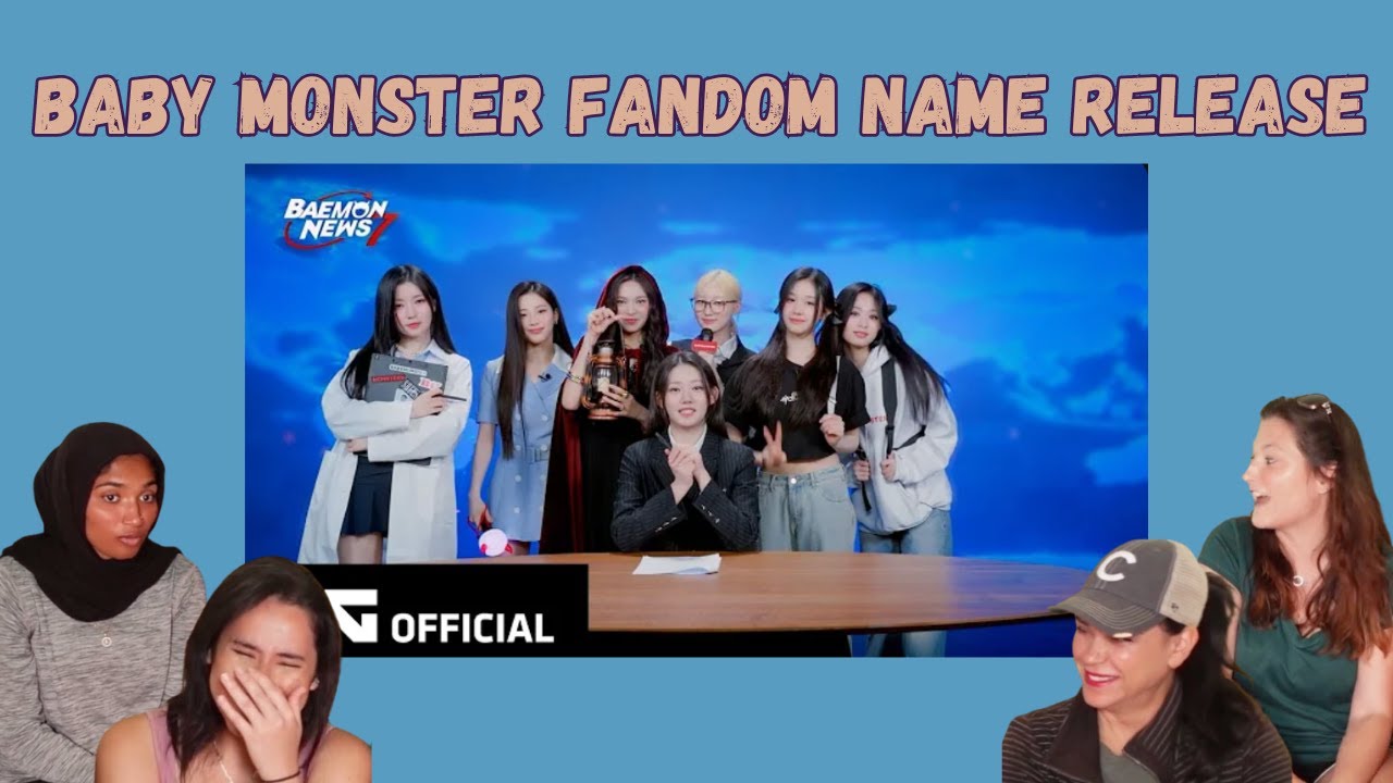[BAEMON NEWS 7] BABYMONSTER FANDOM NAME RELEASE | REACTION!!!