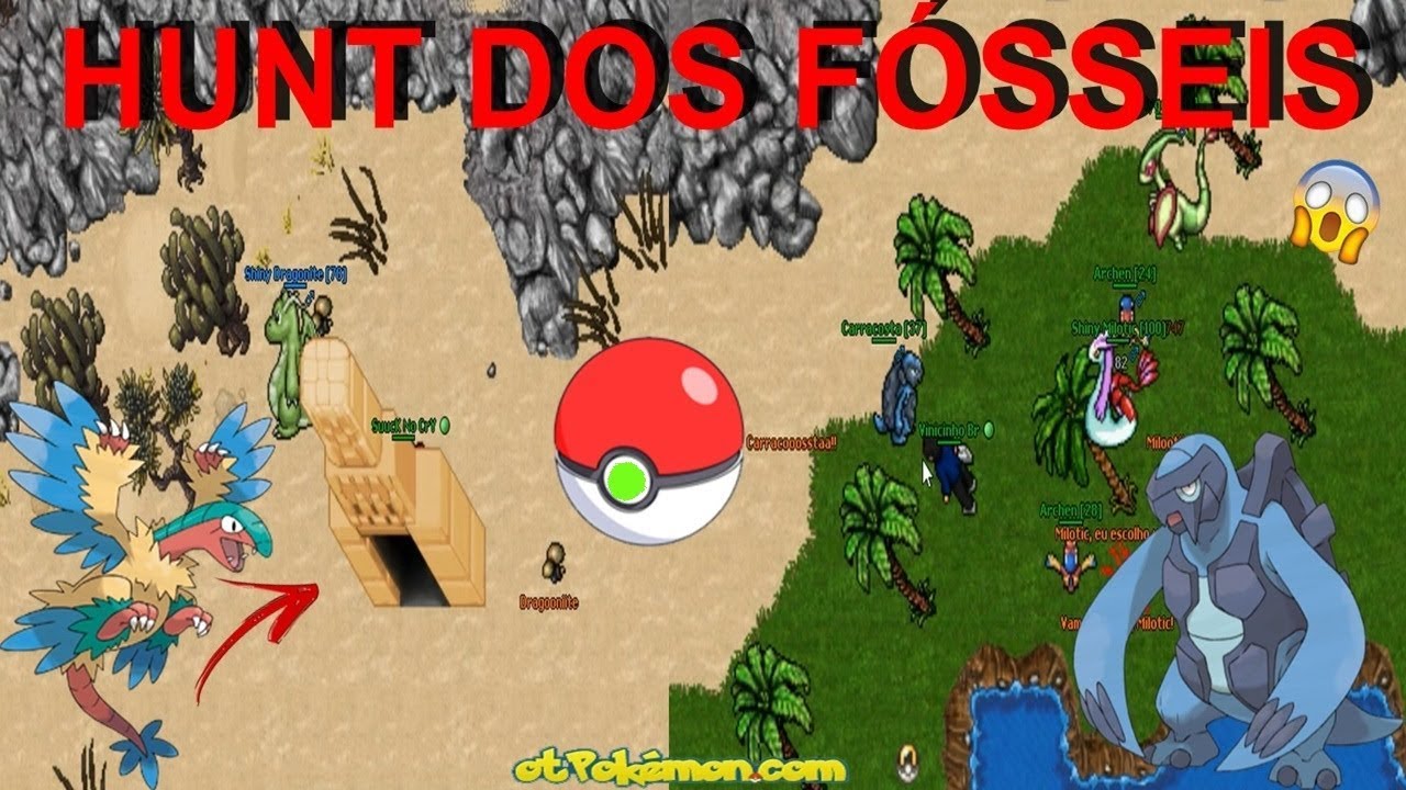 OT Pokemon - Hunt do Carracosta e Archeops (HORÁRIO 100% FUNCIONAL)