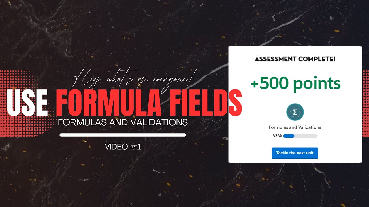 Use Formula Fields in Salesforce | Build Business Logic with Clicks Salesforce Complete Guide