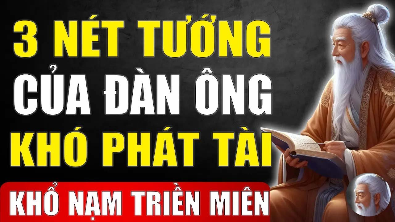 3 Nét Tướng Đàn Ông Khó Phát Tài   Dễ Gặp Tai Ương Sóng Gió    Tinh Hoa Xưa