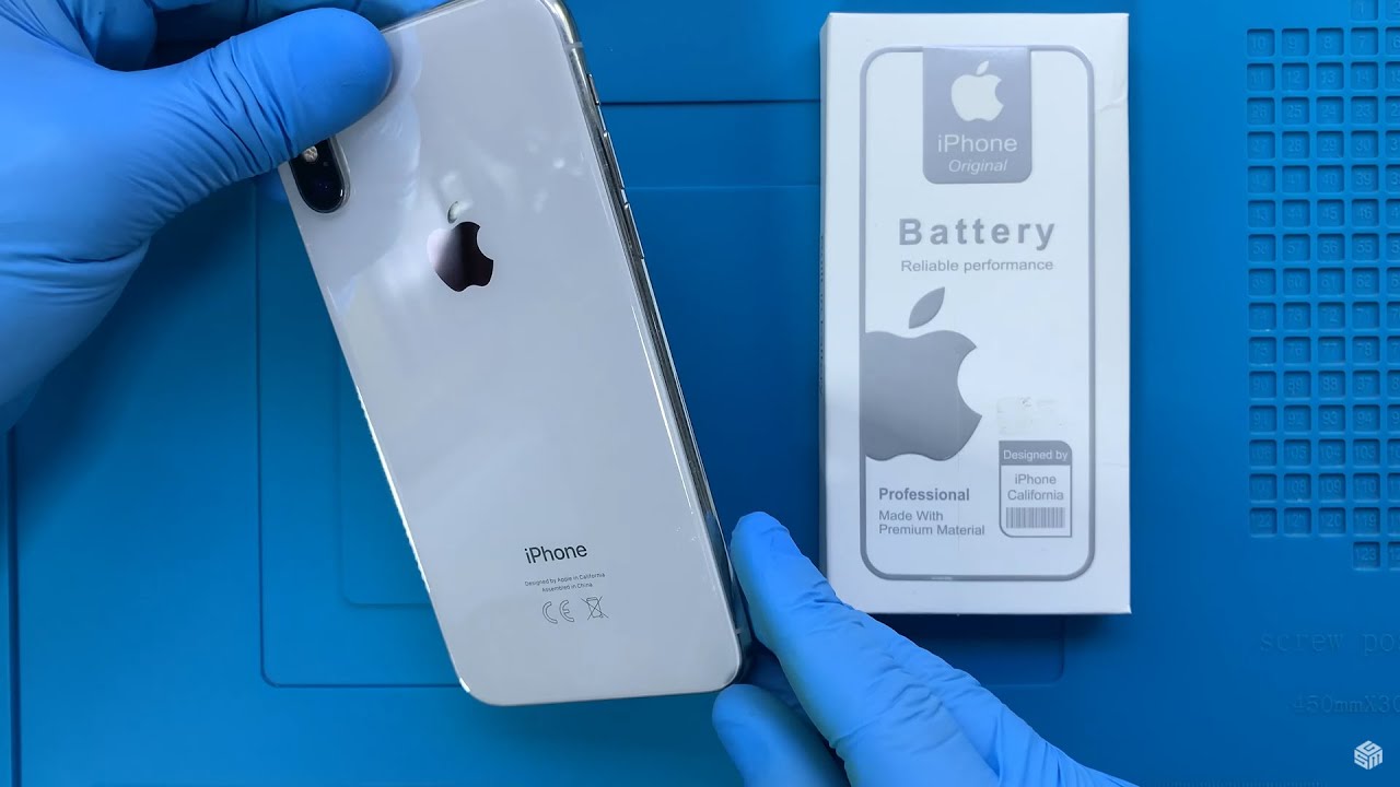 Замена аккумулятора iPhone X