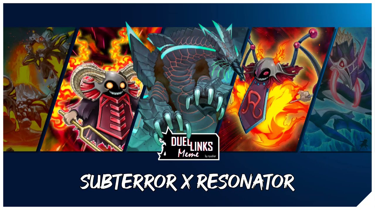 SUBTERROR x RESONATOR / Best Way to Play Subterror in 2021? [Yu-Gi-Oh! Duel Links]