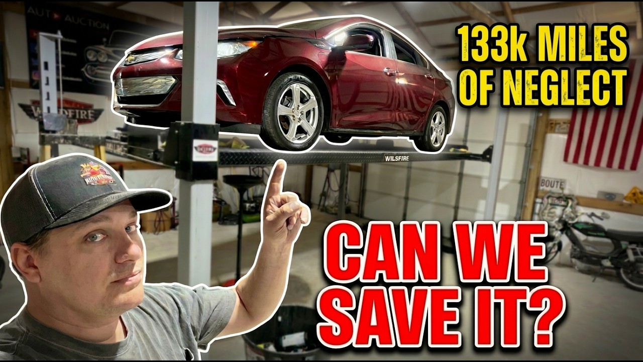 Can This Severely Neglected 133K Mile Chevy Volt Be Saved?!