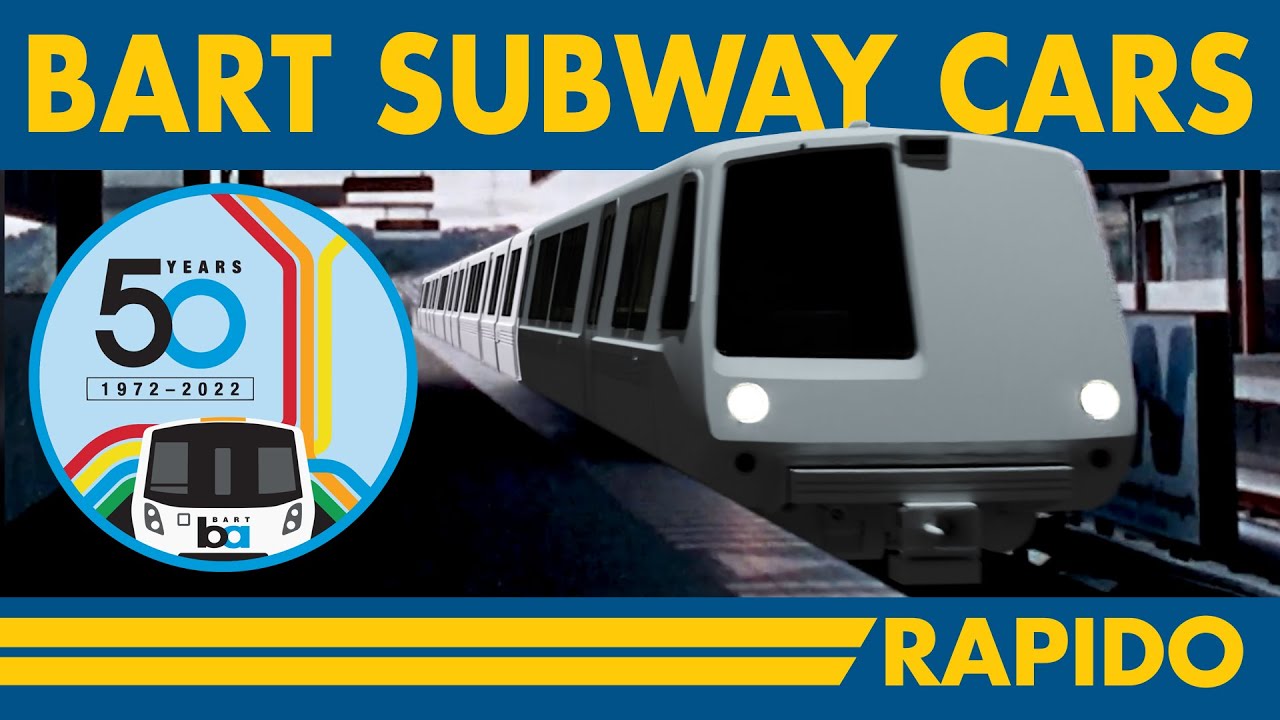 BART San Francisco Rapid Transit Cars in HO Scale!