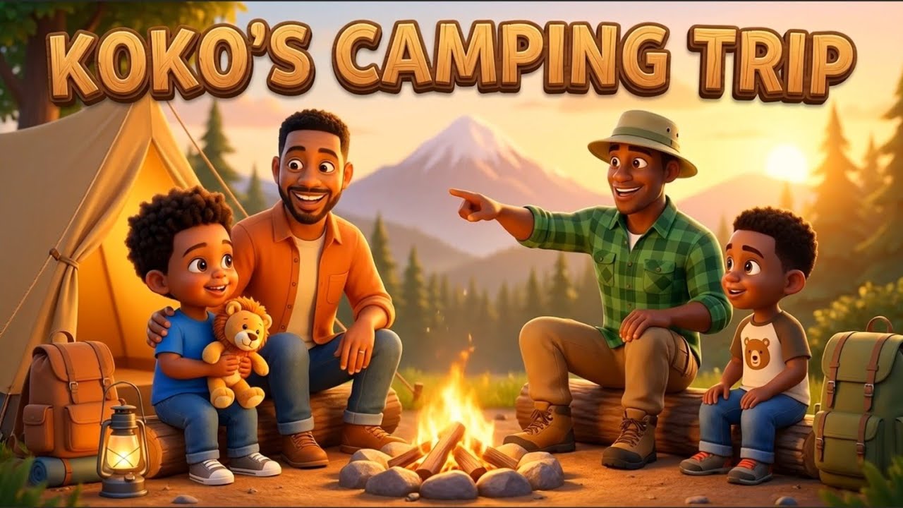 Koko & Leo’s BIG Camping Adventure! ⛺🔥