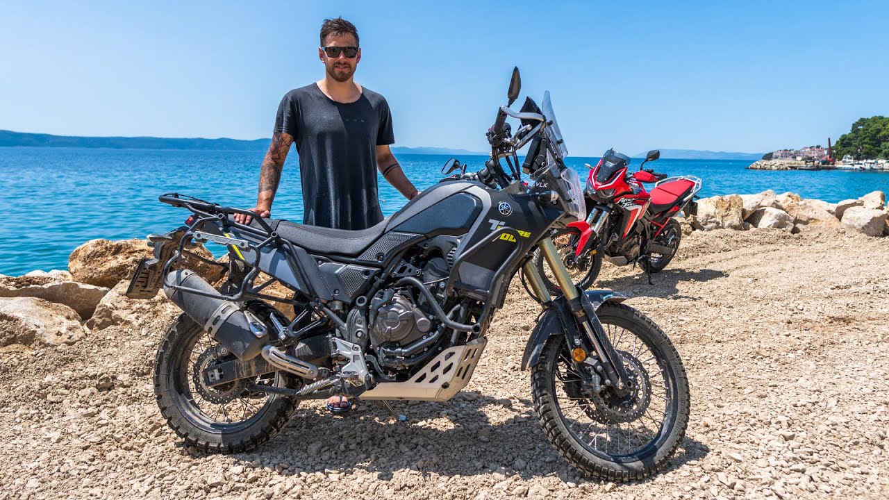 Cestování na Yamaha Ténéré 700 ve dvou s kuframa? Není problém