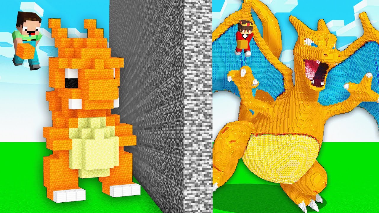 Ich Cheate Mit POKEMON in Minecraft Bau Challenge!