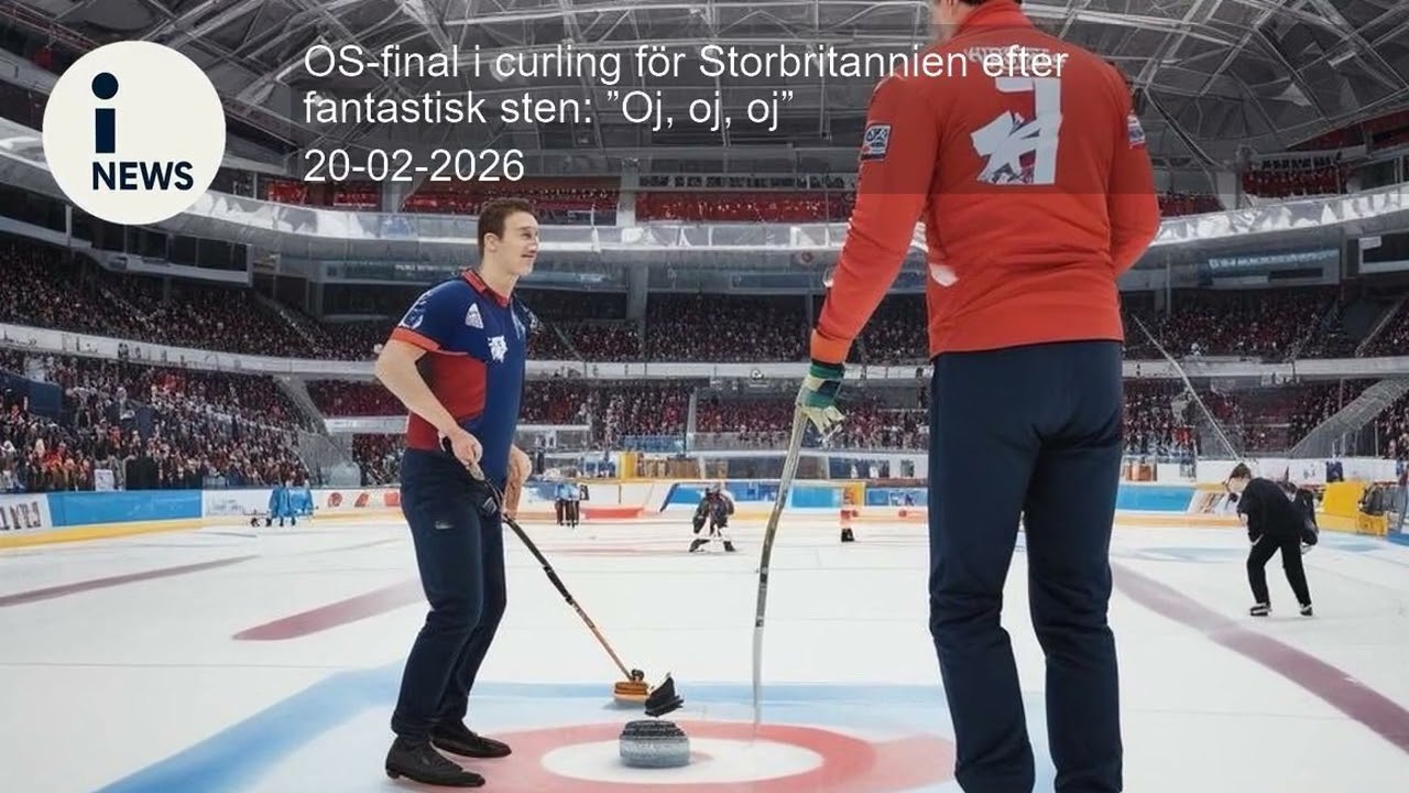 OS-final i curling för Storbritannien efter fantastisk sten: ”Oj, oj, oj”