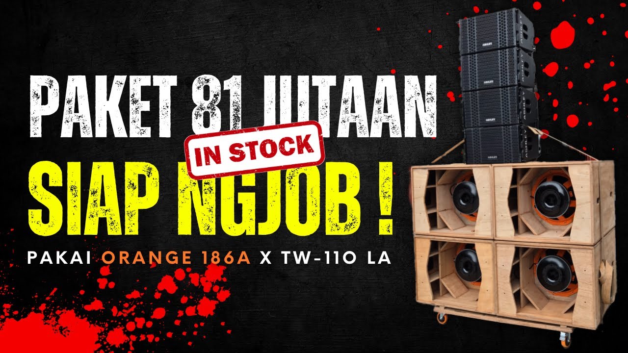 CUMA 81 JUTAAN ! SIAP DIBAWA PULANG UNTUK NGJOB ! PAKAI BOX TERBARU ! ANI-ANI NAMANYA !