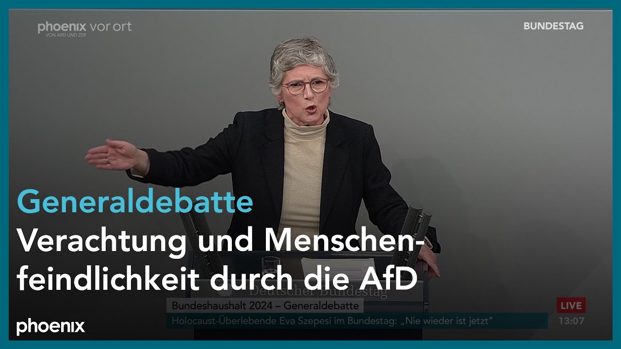 Britta Haßelmann zur Generaldebatte zum Bundeshaushalt 2024 am 31.01.24