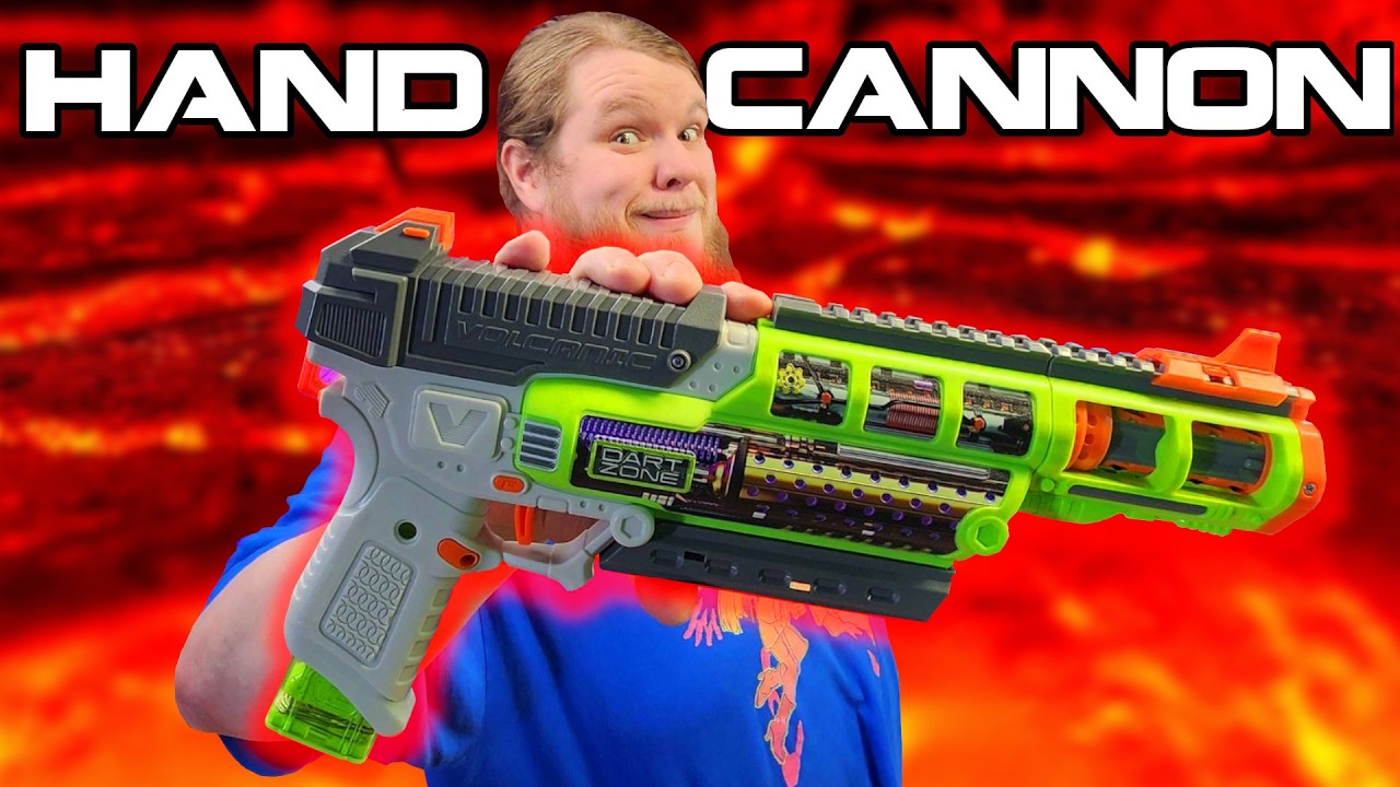 Этот пистолет NERF невероятно мощный.