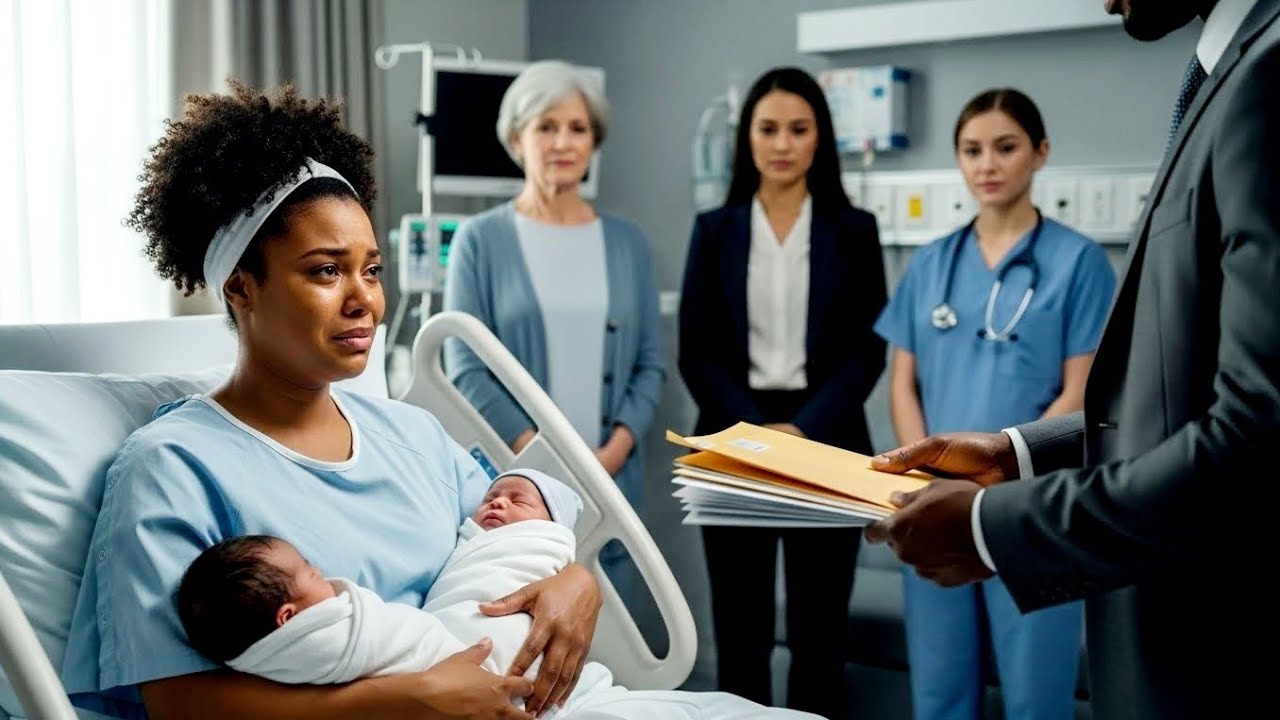 Unaware She Just Signed A $1B Deal, Husband Serves Wife Divorce Papers Minutes After She Births...