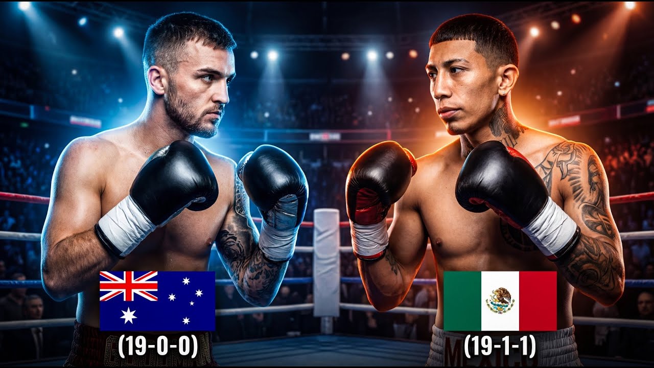 Неумолимое давление! Сэм Гудман (AUS) vs Сесар Вака (MEX) | Хайлайты боксёрского боя